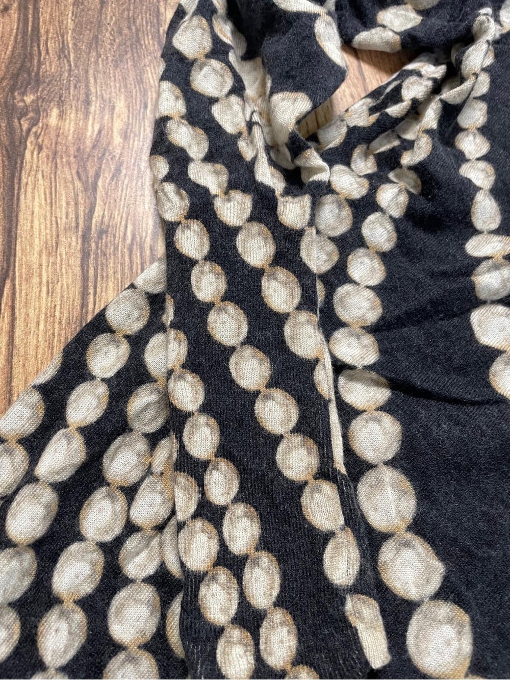 Roberto Cavalli Black and Beige pearls collection vintage stunning Fall fashion - Picture 5 of 8